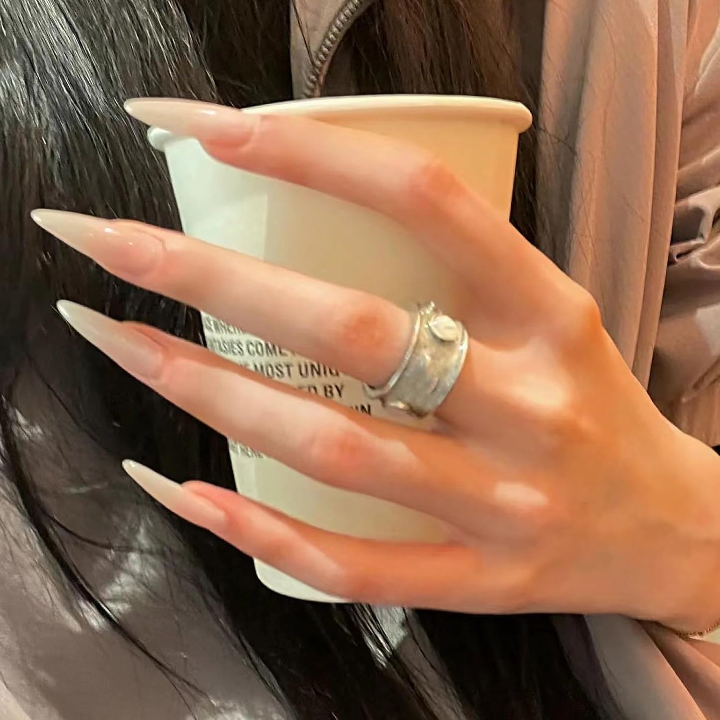 Luxury Press-On Nails | 23 Trendy Stiletto Styles • Reusable Full Nail Kit