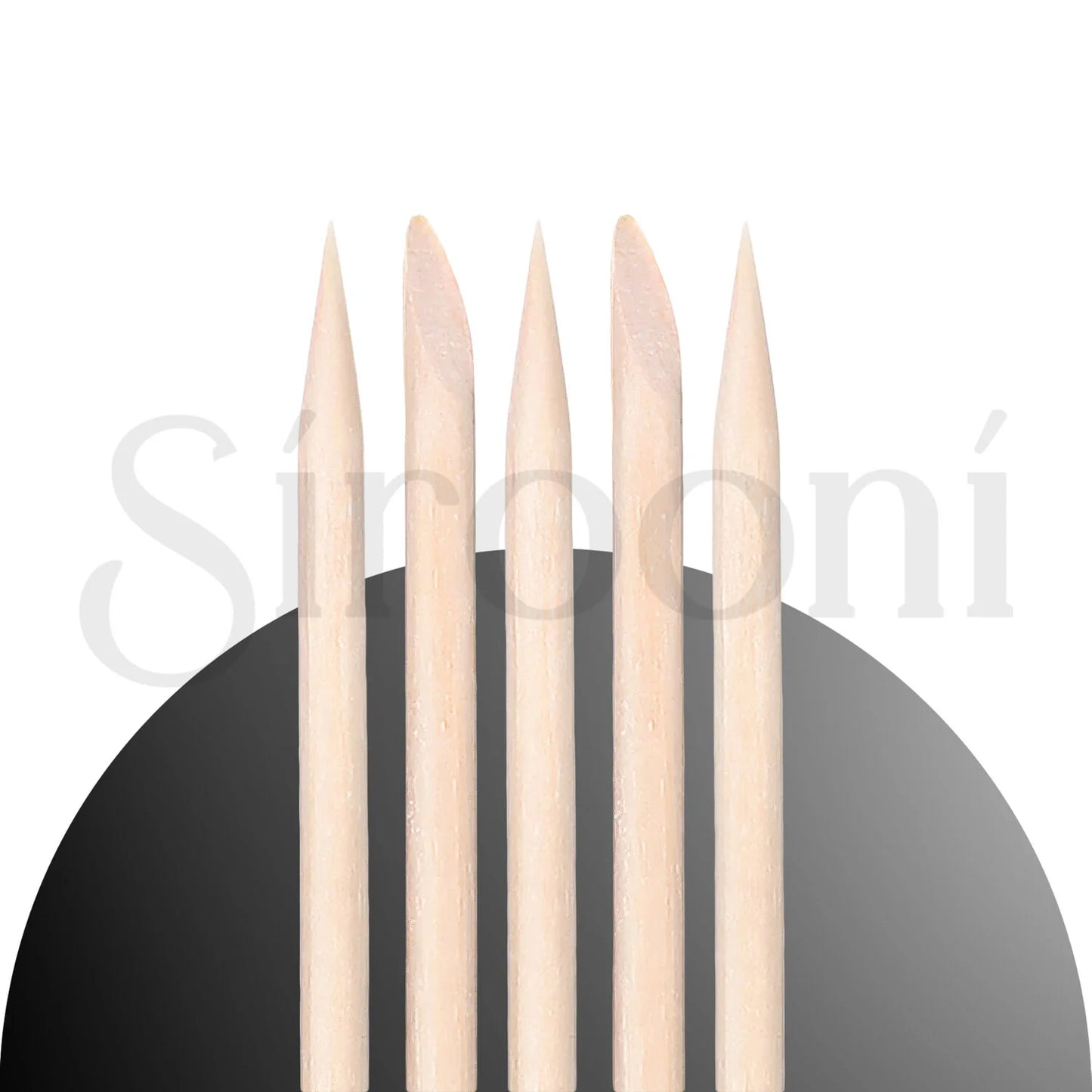 Wooden Cuticle Sticks 10Cm - 100 PCS Pack