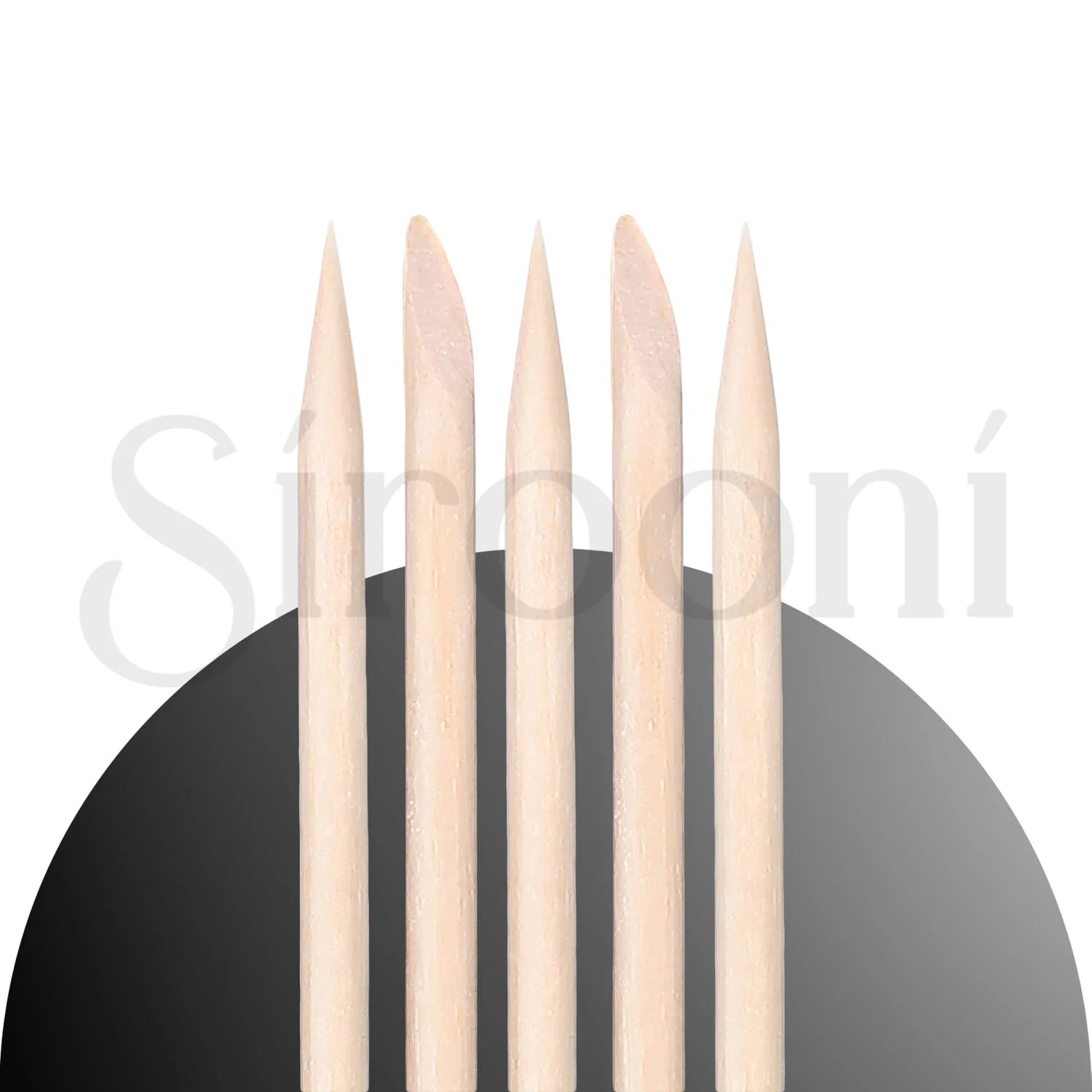 Wooden Cuticle Sticks 10Cm - 100 PCS Pack