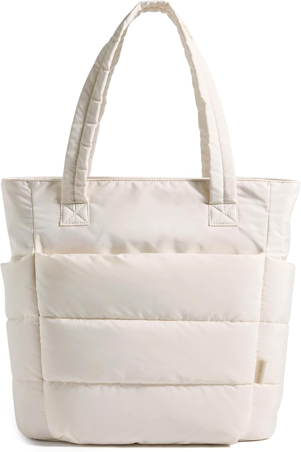 Tote Bag for Women, Lightweight Puffy Tote Bag with Compartments Shoulder Bag Handbag for Travel, Work, Gym | Lightweight
