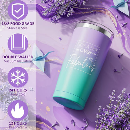 Birthday Gifts for Women Friendship, Lavender Relaxing Spa Gift Basket Set for Women, Self Care Gifts Unique Happy Birthday Gift Idea for Mom Her Best Friends Sister Wife Girlfriend Coworker Teacher