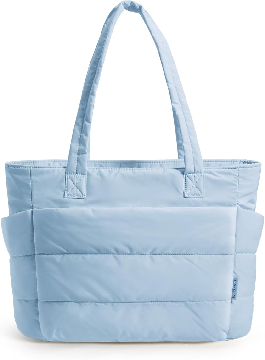 Tote Bag for Women, Lightweight Puffy Tote Bag with Compartments Shoulder Bag Handbag for Travel, Work, Gym | Lightweight