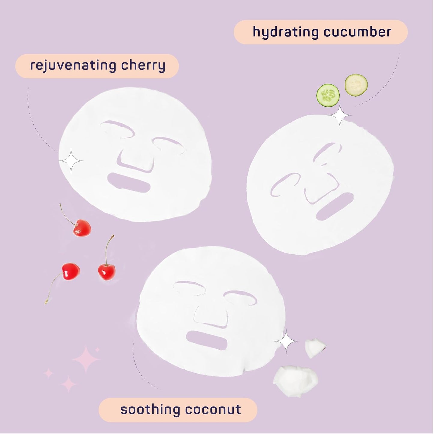 Hydrating Facial Sheet Mask Collection | Seasonal Skincare Sets