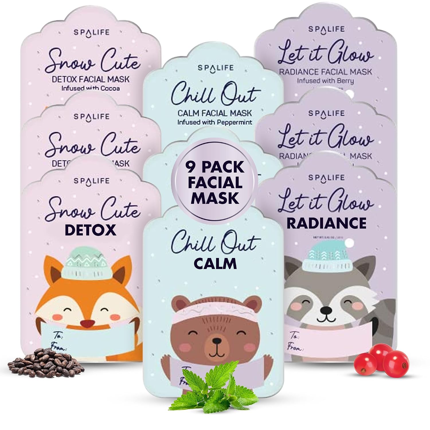 Hydrating Facial Sheet Mask Collection | Seasonal Skincare Sets