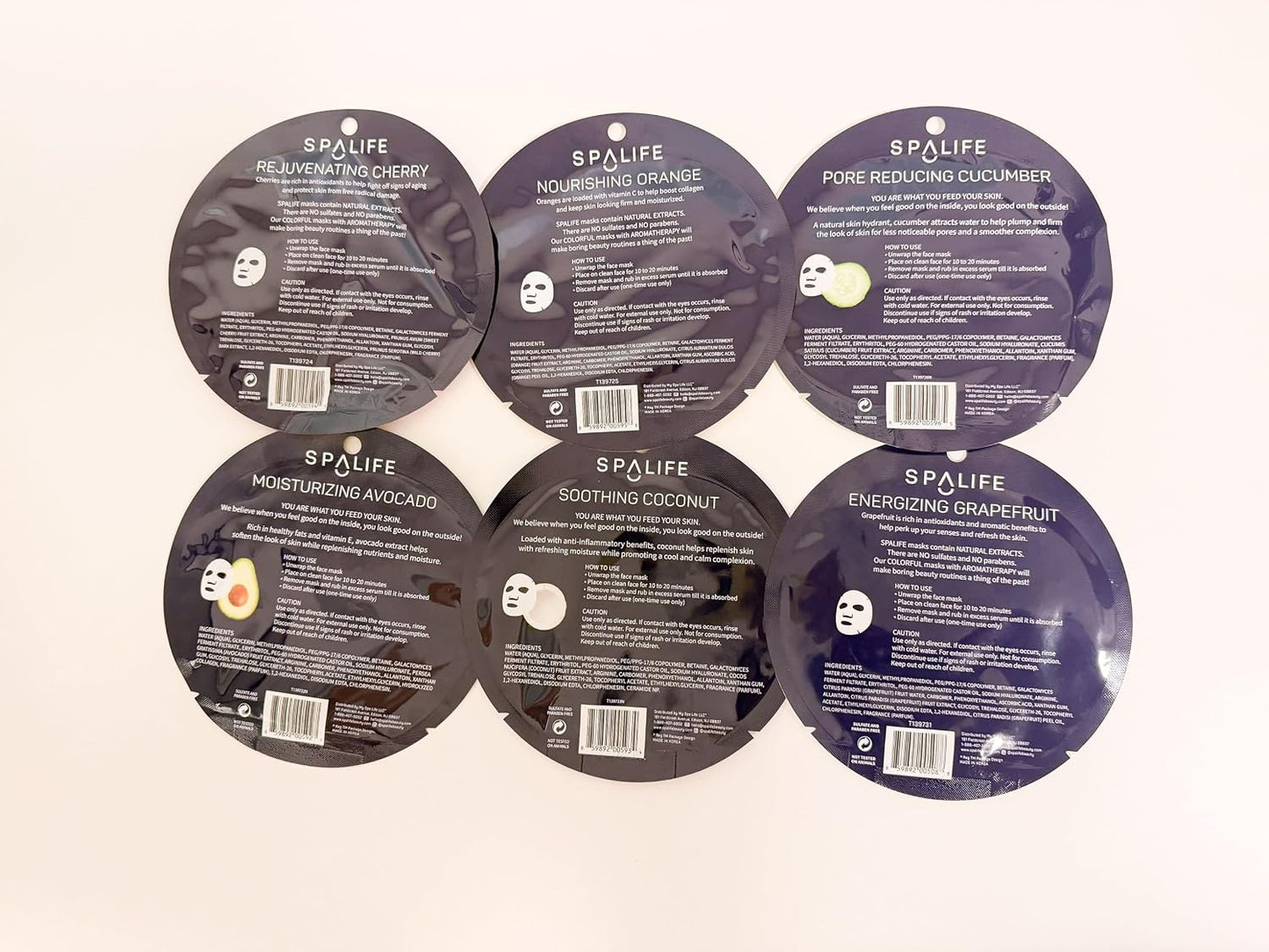 Hydrating Facial Sheet Mask Collection | Seasonal Skincare Sets