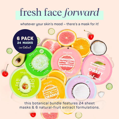 Hydrating Facial Sheet Mask Collection | Seasonal Skincare Sets