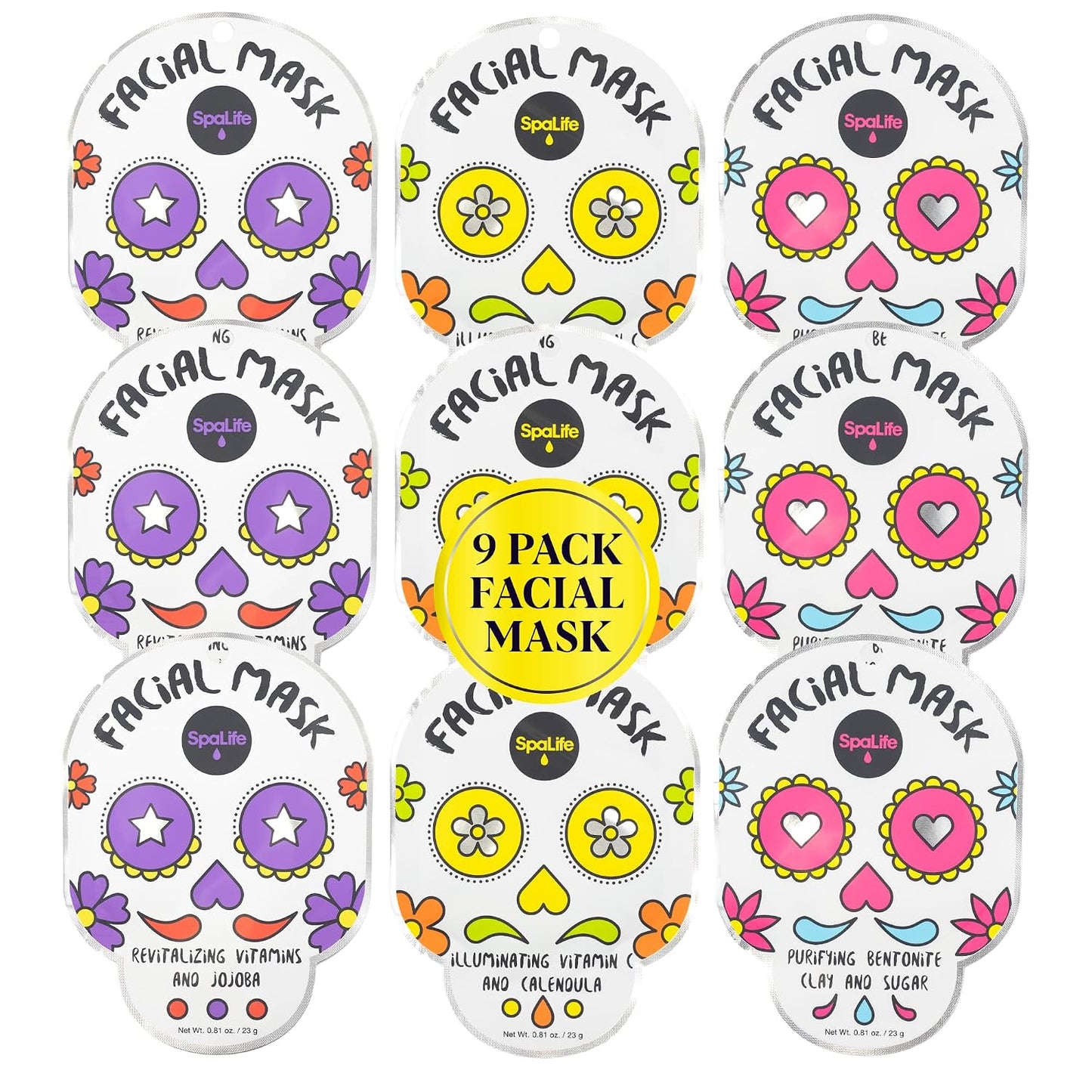 Hydrating Facial Sheet Mask Collection | Seasonal Skincare Sets