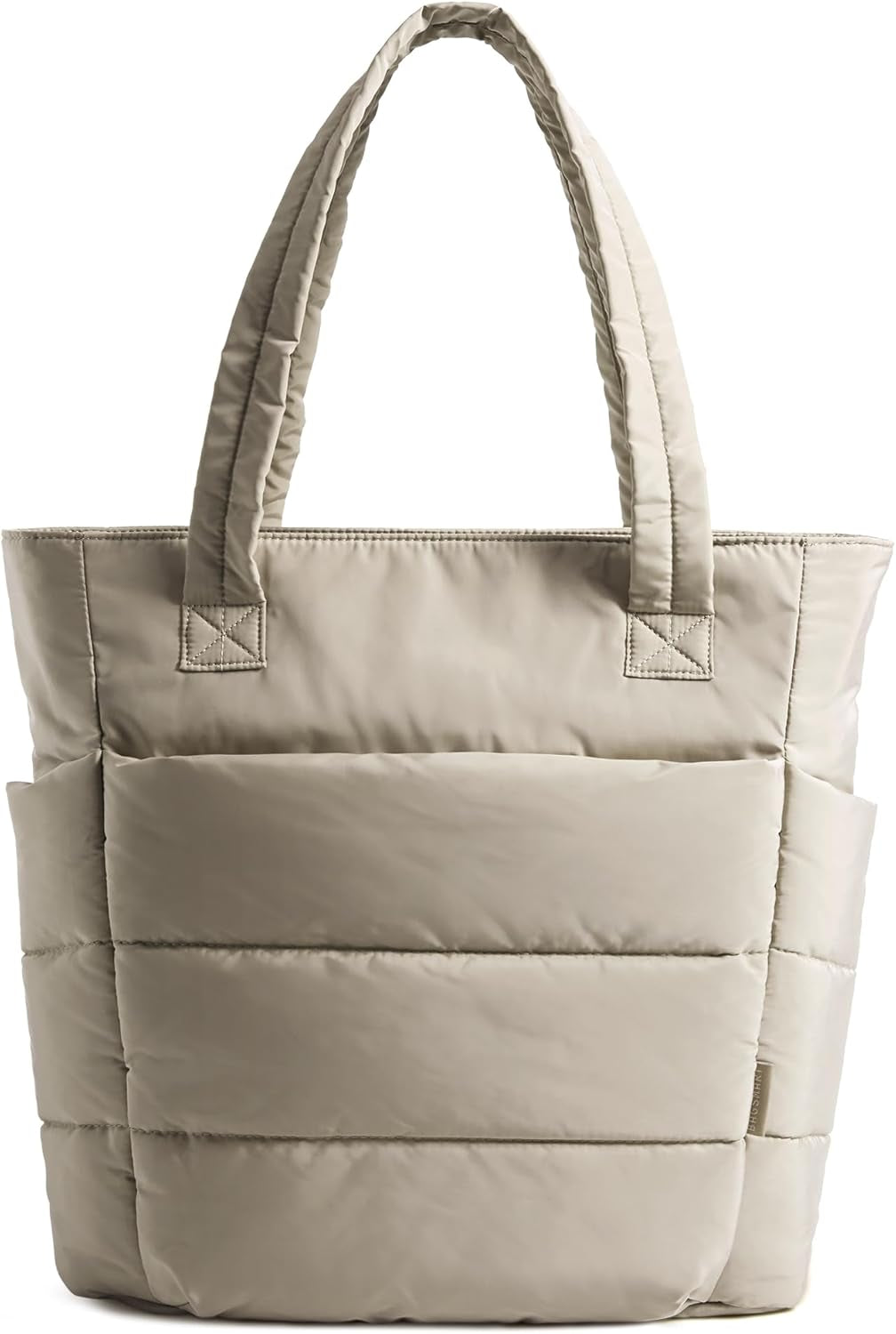 Tote Bag for Women, Lightweight Puffy Tote Bag with Compartments Shoulder Bag Handbag for Travel, Work, Gym | Lightweight