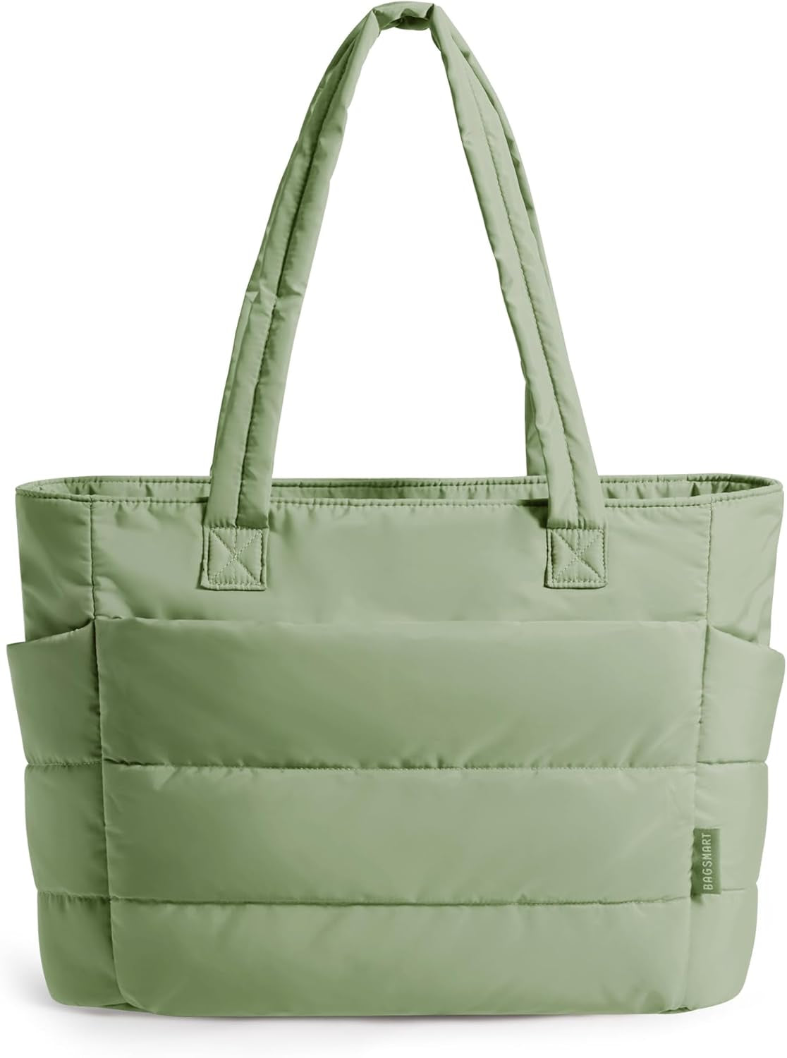 Tote Bag for Women, Lightweight Puffy Tote Bag with Compartments Shoulder Bag Handbag for Travel, Work, Gym | Lightweight