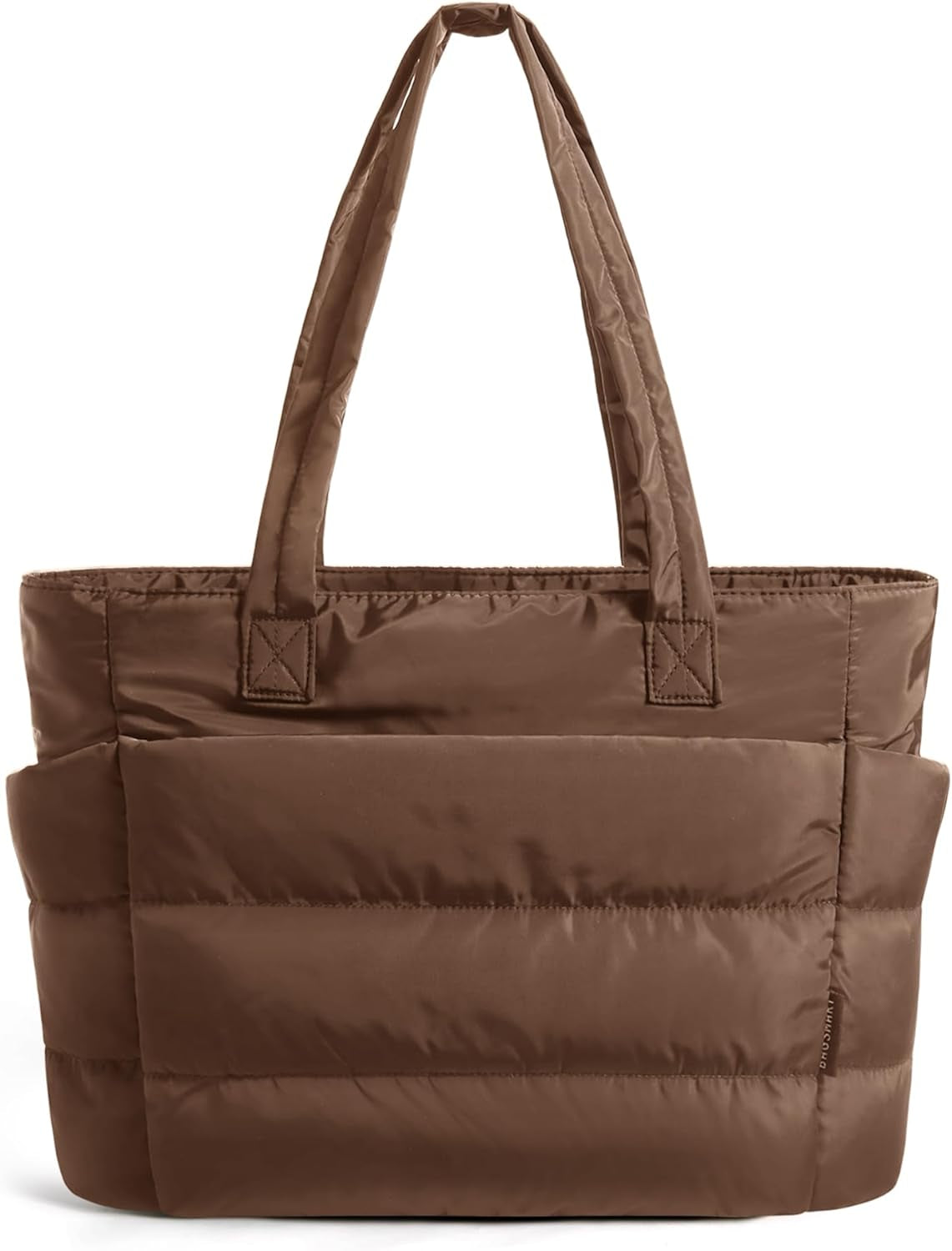 Tote Bag for Women, Lightweight Puffy Tote Bag with Compartments Shoulder Bag Handbag for Travel, Work, Gym | Lightweight