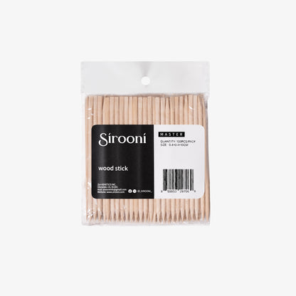 Wooden Cuticle Sticks 10Cm - 100 PCS Pack