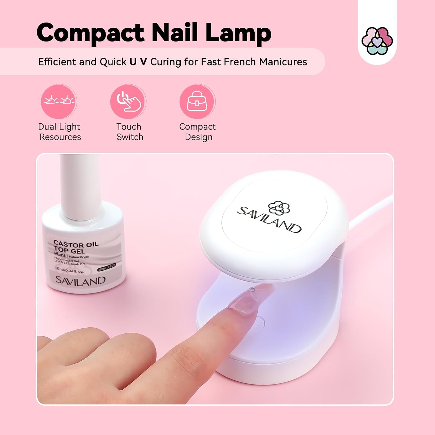 French Manicure Kit : French Tip Tools for Beginners French Tip Nail Stickers French Nail Brush White Gel Nail Polish Quick-Dry Nail Lamp French Tips Guides for Nail Art