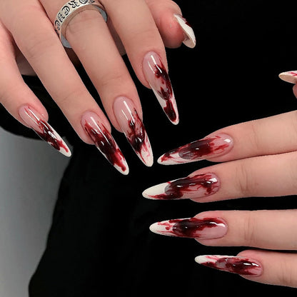 Luxury Press-On Nails | 23 Trendy Stiletto Styles • Reusable Full Nail Kit