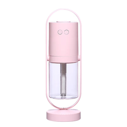 Dengmore Cool Mist Humidifier Humidifier Desktop Mini Humidifier Aroma Diffuser 360° Angle for Bedroom Room Office Car Living Room and Dining Room