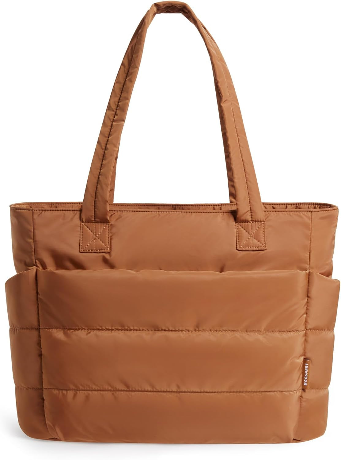 Tote Bag for Women, Lightweight Puffy Tote Bag with Compartments Shoulder Bag Handbag for Travel, Work, Gym | Lightweight