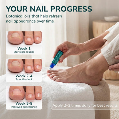 Klearnail Toenail Stick | Medi-Care Treatment | Natural Solution for Healthy Nails I Suitable for Foot, Toe, and Fingernail I for Brittle Toenails – 10Ml / 0.3 Fl. Oz. Pack 1 - Made in USA