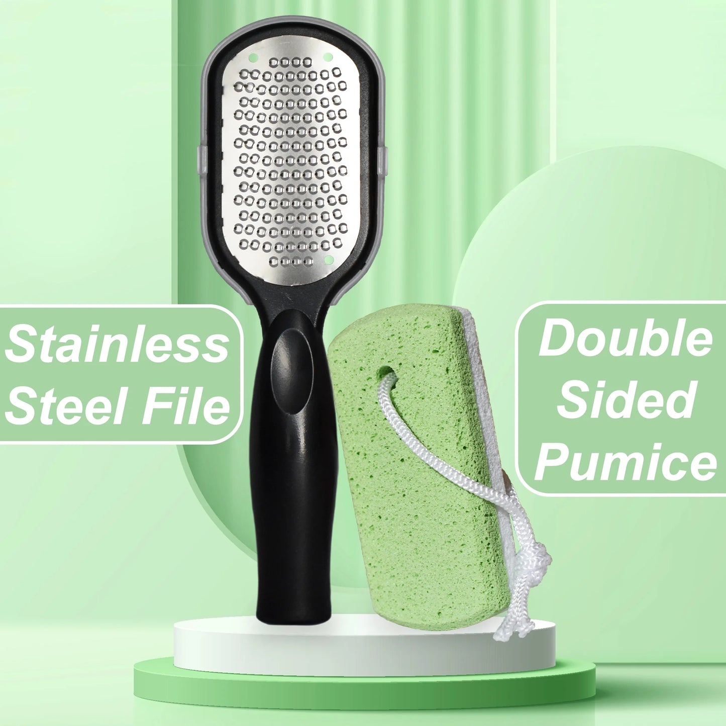 Dr. Entre'S Callus Remover for Feet: Callus Remover Gel, Foot Callus Remover, Pedicure Kit Tools Supplies, Spa Kit, Dead Skin Scrubber,