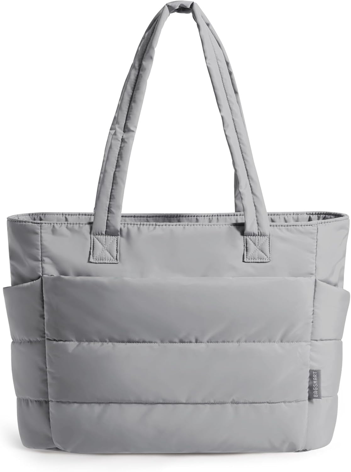 Tote Bag for Women, Lightweight Puffy Tote Bag with Compartments Shoulder Bag Handbag for Travel, Work, Gym | Lightweight