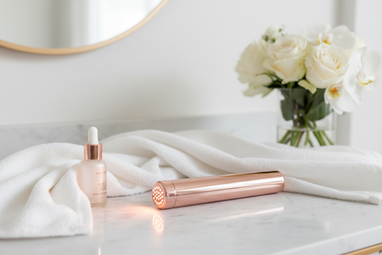 LED Face Wand Lifestyle